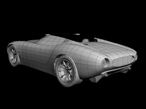 jaguar f type 2000 3D Model