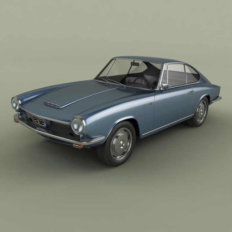 Glas GT 1700 3D 모델 .c4d .max .obj .3ds .fbx .stl .blend