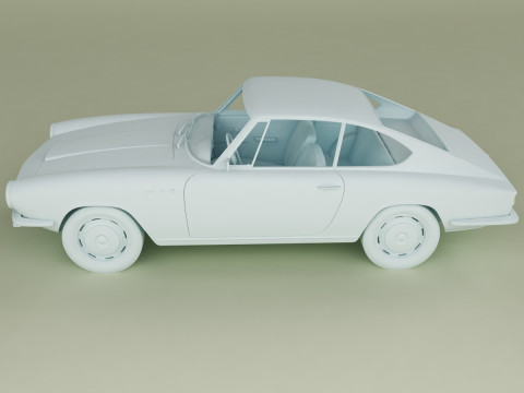 Glas GT 1700 3D 모델
