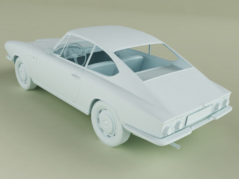 Glas GT 1700 3D 모델