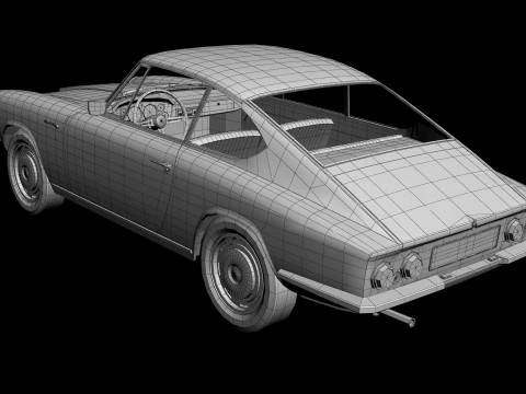 Vetro GT 1700 Modello 3D