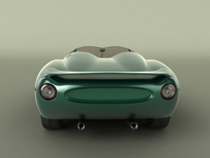 jaguar xk 180 3D Model