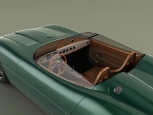 jaguar xk 180 3D Model