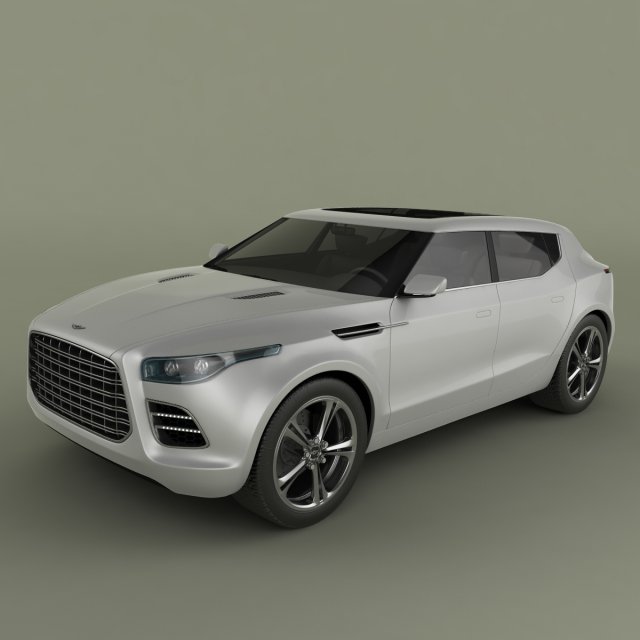 aston martin lagonda crossover Modelo 3D .c4d .max .obj .3ds .fbx .stl .blend 