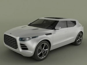 aston martin lagonda crossover 3D Model