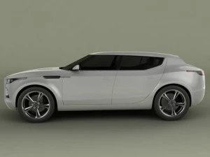 aston martin lagonda crossover 3D Model