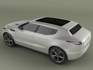 aston martin lagonda crossover Modelo 3D