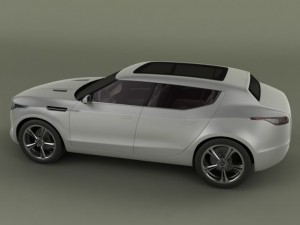 aston martin lagonda crossover Modelo 3D