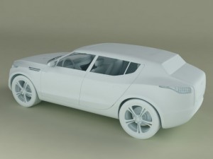 aston martin lagonda crossover Modelo 3D
