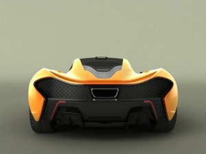 mclaren p1 3D 模型
