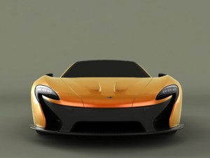 mclaren p1 3D 模型