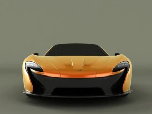マクラーレンP1 3Dモデル