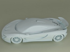 mclaren p1 3D 模型