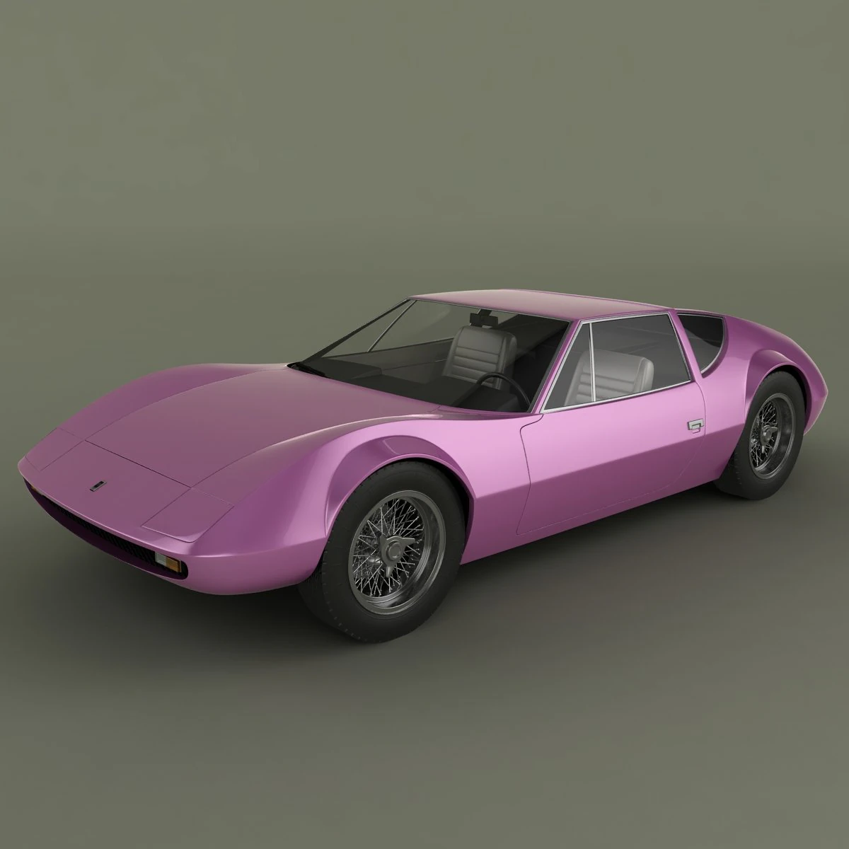 monteverdi hai 450 ss 3D Model .c4d .max .obj .3ds .fbx .stl .blend