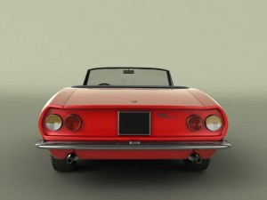 fiat dino spider 3D Модель