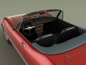 fiat dino spider 3D Model