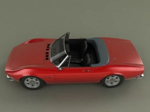 fiat dino spider 3D Model