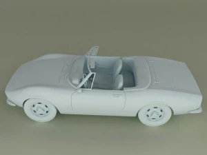 fiat dino spider 3D Model
