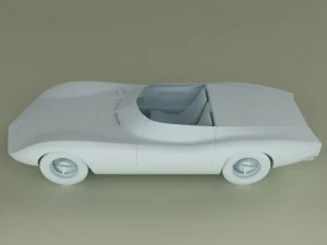 Chevrolet corvair monza ss 3D Model