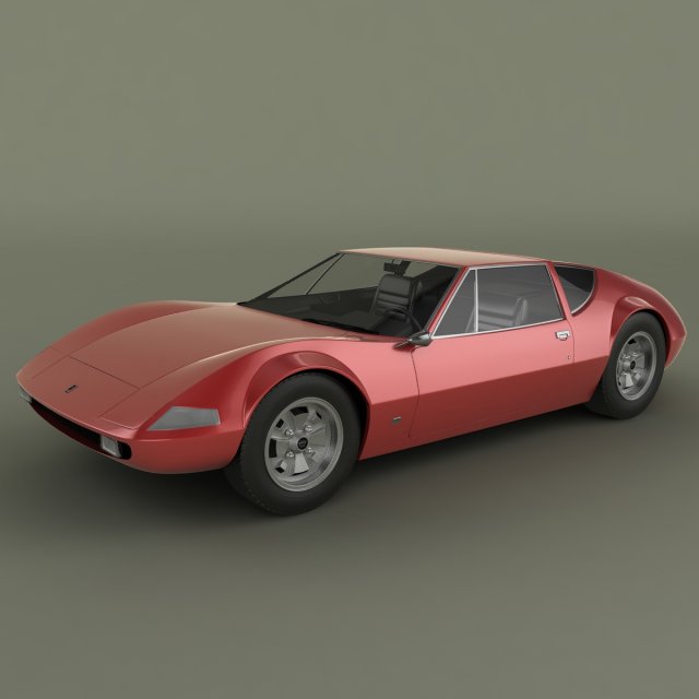 monteverdi hai 450 gts Modelo 3D .c4d .max .obj .3ds .fbx .stl .blend 