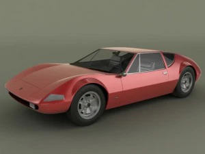 monteverdi hai 450 gts Model 3D