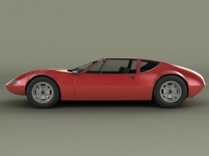 monteverdi hai 450 gts Modelo 3D