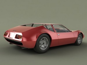 monteverdi hai 450 gts Modelo 3D