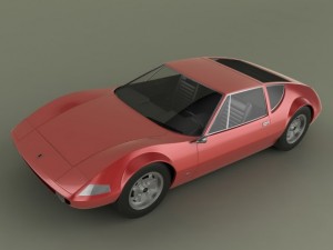 monteverdi hai 450 gts Modelo 3D