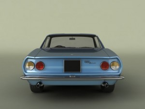 fiat dino coupe speciale prototipo 3D 모델