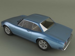 fiat dino coupe speciale prototipo 3D 모델