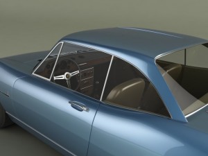 fiat dino coupe speciale prototipo 3D 모델