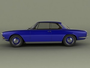 bmw 3200 cs coupe 3Dモデル
