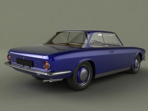 bmw 3200 cs coupe 3Dモデル