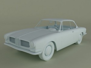 bmw 3200 cs coupe 3Dモデル