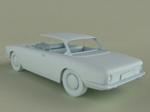 bmw 3200 cs coupe 3Dモデル