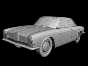 bmw 3200 cs coupe 3Dモデル