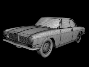 bmw 3200 cs coupe 3Dモデル