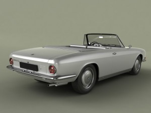 bmw 3200 cs cabriolet Model 3D