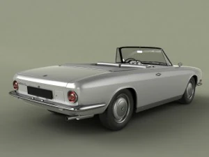 bmw 3200 cs cabriolet 3D Model