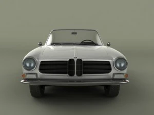 bmw 3200 cs cabriolet 3D Model