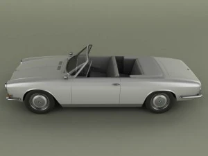 bmw 3200 cs cabriolet 3D Model