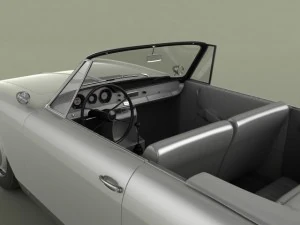 bmw 3200 cs cabriolet 3D Model