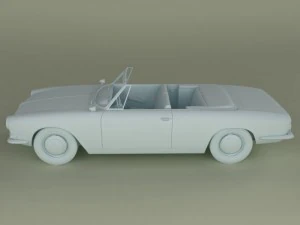bmw 3200 cs cabriolet 3D Model
