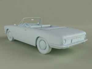 bmw 3200 cs cabriolet 3D Model