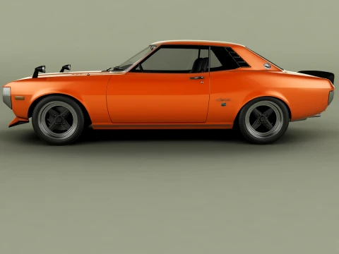 Toyota Celica RA23 Coupe 3D Model