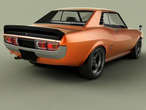 Toyota Celica RA23 Coupe 3D Model