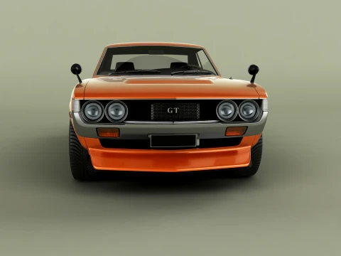 Toyota Celica RA23 Coupe 3D Model