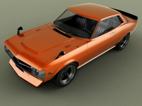 Toyota Celica RA23 Coupe 3D Model