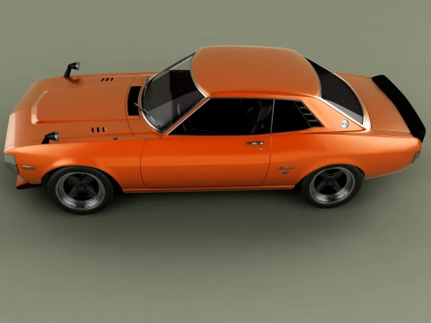 Toyota Celica RA23 Coupe 3D Model