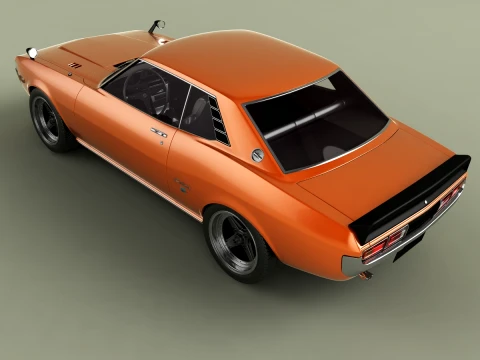Toyota Celica RA23 Coupe 3D Model